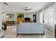 Spacious living room with tile floors and modern ceiling fan at 2101 Almond St, Orange City, FL 32763