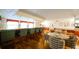 Community bar area featuring barstool seating and multiple tables for relaxing at 1 John Anderson Dr # 2180, Ormond Beach, FL 32176