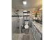 Modern bathroom featuring stylish tile work and a walk-in shower with dual shower heads at 1233 S Atlantic Ave # 3070, Daytona Beach, FL 32118