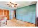 Bedroom showcasing neutral walls, ceiling fan, and natural light at 35 Whippoorwill Ln, Ormond Beach, FL 32174