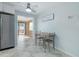 Charming kitchen featuring stainless steel appliances and an adjacent dining area at 999 16Th St, Edgewater, FL 32132