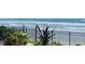 Stunning ocean view from the property, featuring lush greenery at 1909 S Atlantic Ave # 405/406, Daytona Beach Shores, FL 32118
