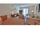 Inviting living room with comfortable seating and beach decor at 4155 S Atlantic Ave # 204, New Smyrna Beach, FL 32169