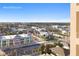 A west-facing balcony with a view of a beachfront community at 89 S Atlantic Ave # 1004, Ormond Beach, FL 32176