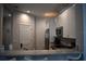 Kitchen with breakfast bar, stainless steel appliances, and modern white cabinetry at 146 Via Madrid Dr, Ormond Beach, FL 32176