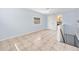 This room features a window for natural light, tile flooring, and doorway to the bathroom at 1650 Riverside Dr, Daytona Beach, FL 32117