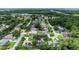 Bird's eye view of a residential area showing the location of the home within the neighborhood at 24 Katrinas Dr, Ormond Beach, FL 32174