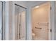 Bathroom view showing adjacent rooms including toilet room and closet at 24 Katrinas Dr, Ormond Beach, FL 32174