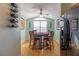 Charming dining area with a round table and natural light at 3000 Ocean Shore Blvd # 18, Ormond Beach, FL 32176