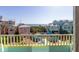 Balcony view of the colorful houses near the ocean at 3000 Ocean Shore Blvd # 18, Ormond Beach, FL 32176