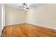 Spacious bedroom features wood floors and natural light at 3132 Connemara Dr, Ormond Beach, FL 32174