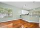 Kitchen area featuring sleek countertops, stainless steel appliances, and bright natural lighting at 3132 Connemara Dr, Ormond Beach, FL 32174