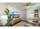 A comfortable living room features a TV, art and tasteful decor, creating a relaxing atmosphere at 231 Riverside Dr # 1602, Holly Hill, FL 32117