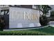 Elegant community sign featuring water feature and lush landscaping, 'Bailey by the Sea' at 2360 Ocean Shore Blvd # 10, Ormond Beach, FL 32176