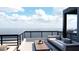 The outdoor balcony offers comfortable seating and unobstructed ocean views at 2360 Ocean Shore Blvd # 9, Ormond Beach, FL 32176