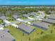 Aerial view of a neighborhood that features similar style homes with well kept lawns at 2836 Monaghan Dr, Ormond Beach, FL 32174
