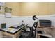 Dedicated office space includes a desk, chair, and a printer at 1108 Northside Dr, Ormond Beach, FL 32174