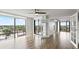 Bright and airy living room with a window to balcony at 1239 Ocean Shore Blvd # 3C3, Ormond Beach, FL 32176