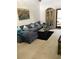 Inviting living room features a comfortable sofa, stylish decor, and ample natural light at 133 Blue Heron Dr # D, Daytona Beach, FL 32119