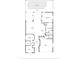 Detailed floor plan showcases the layout, including the pool, living areas, bedrooms, kitchen and primary bedroom with ensuite at 3048 Borassus Dr, New Smyrna Beach, FL 32168