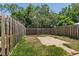 Fenced backyard with a patio for outdoor enjoyment at 3522 Forest Branch Dr # D, Port Orange, FL 32129