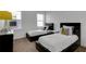 Bedroom with two twin beds, lamp, and dresser at 13438 Leggett Aly, Orlando, FL 32827