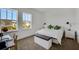 Bright bedroom with a queen bed and window views at 13438 Leggett Aly, Orlando, FL 32827