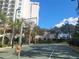 Outdoor basketball court with ample space at 8495 Miracle Dr # 202, Champions Gate, FL 33896