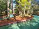 Peaceful lazy river with lush foliage and natural shade at 8495 Miracle Dr # 202, Champions Gate, FL 33896