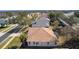 Aerial view of house and surrounding community at 2441 Prairie Dunes, Clermont, FL 34711