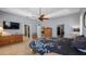 Large bedroom with neutral paint, carpet floors, and closet access at 23321 N Buckhill Rd, Howey In The Hills, FL 34737