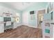Bright office space with built-in desk and closet at 1786 Red Clover Ln, The Villages, FL 32163