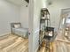 Bedroom and office featuring wood-look floors and a neutral color palette at 14598 Sw 34Th Terrace Rd, Ocala, FL 34473