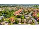 Aerial view of Lakeside Landings community at 5072 Neptune Cir, Oxford, FL 34484