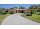 Charming single-story home featuring a long driveway and well-maintained lawn with mature landscaping at 213 Stevenage Dr, Longwood, FL 32779