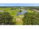 Golf course community with scenic lake views at 25499 Hawks Run Ln, Sorrento, FL 32776