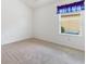 Carpeted bedroom with window and ceiling fan at 3732 Barrel Loop, The Villages, FL 32163