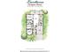 Floor plan of a Lantana Designer Home with 2905 total sq ft and 2031 living sq ft at 1338 Neuport Path, The Villages, FL 32163