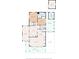 Detailed floor plan showcasing the layout of the home, including room dimensions and key features at 1209 Apache Cir, Tavares, FL 32778