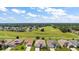 Aerial view of homes and golf course, highlighting the community's prime location at 27227 Roanoke Dr, Leesburg, FL 34748