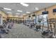 Spacious gym features varied exercise equipment, including cardio machines and weight training stations at 27227 Roanoke Dr, Leesburg, FL 34748