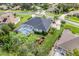 House with pool and backyard in residential area at 11317 Susans Point Dr, Clermont, FL 34711