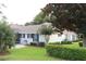 Well maintained house exterior, showcasing manicured lawn and dark shutters at 2360 Park Forest Blvd, Mount Dora, FL 32757