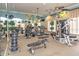 Well-equipped fitness center with modern exercise machines and plenty of natural light at 436 Orange Cosmos Blvd, Davenport, FL 33837