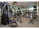 Modern gym facility featuring treadmills, stationary bikes, and weight machines for a complete workout at 436 Orange Cosmos Blvd, Davenport, FL 33837
