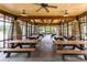 Outdoor covered pavilion with picnic tables at 34416 Tuscany Ave, Sorrento, FL 32776