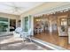 View of the home's interior from the screened patio at 2673 Beckett Run, The Villages, FL 32162