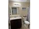 Bathroom with vanity, toilet, and shower at 3726 Imperial Dr, Winter Haven, FL 33880