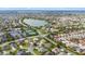 Home situated in a community with lake and tennis courts nearby at 768 Bradford Loop, The Villages, FL 32163