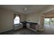 Home office with custom built-in desk, storage, and wood-look flooring at 17755 Se 85Th Ellerbe Ave, The Villages, FL 32162